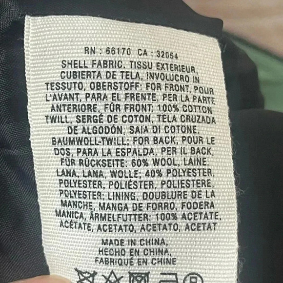 Anthropologie Cartonnier Skort Shorts Sz 2 Navy Blue Black Wool Polyester Preppy - Picture 5 of 6